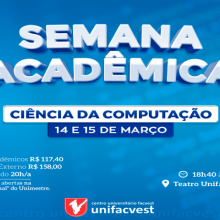 SEMANA ACADÊMICA DE CIÊNCIA DA COMPUTAÇÃO - 14 e 15/MAR/2023