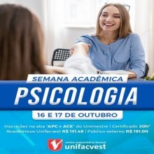 Semana Acadêmica de Psicologia 