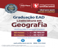 Licenciatura em Geografia EAD é na Unifacvest!