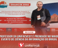 Professor da Unifacvest é premiado no maior evento de Ciência da Informação do Brasil
