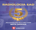Radiologia EAD REconhecido com nota máxima no MEC