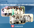 Turma de Radiologia da Unifacvest em Visita Técnica na UPA de Lages