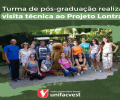 Turma de pós-graduação realiza visita técnica ao Projeto Lontra
